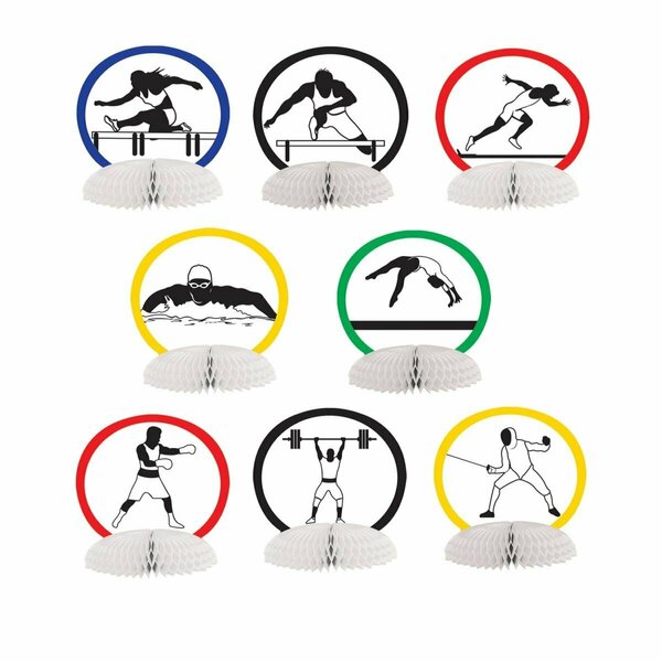 Goldengifts 4.5 in. Summer Sports Mini Centerpieces, 12PK GO2095553